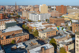 417 N Howard St, Baltimore, MD - aerial  map view