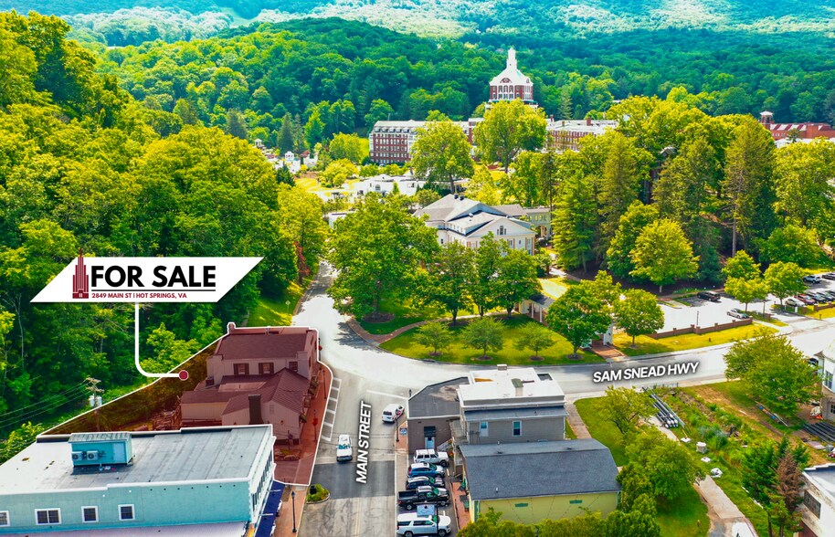 2849 Main st, Hot Springs, VA à vendre - Photo du bâtiment - Image 3 de 19
