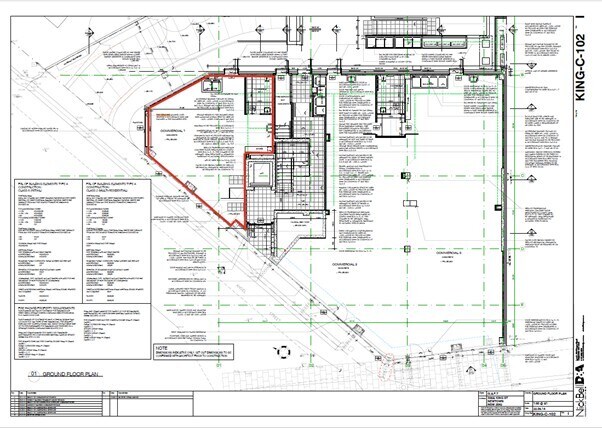 536A King St, Newtown à louer Plan d’étage- Image 1 de 1