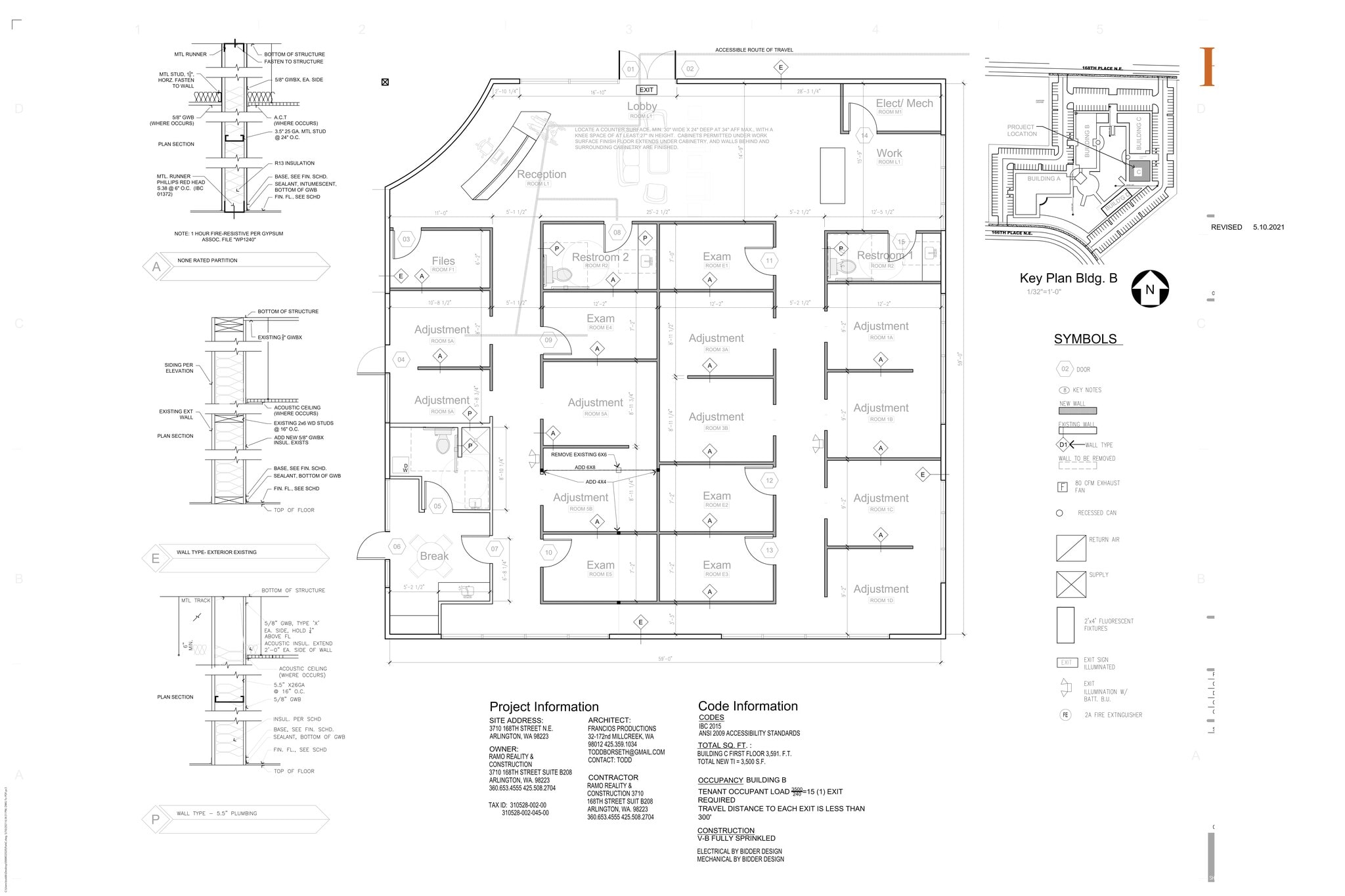 3710 168th Pl NE, Arlington, WA for lease Site Plan- Image 1 of 2