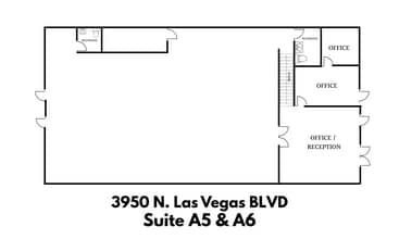 3970 Las Vegas Blvd N, Las Vegas, NV for lease Floor Plan- Image 1 of 1