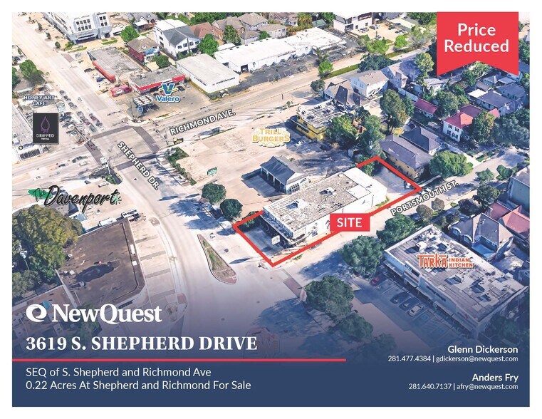 3619 S Shepherd Dr, Houston, TX à vendre - Photo du bâtiment - Image 2 de 7