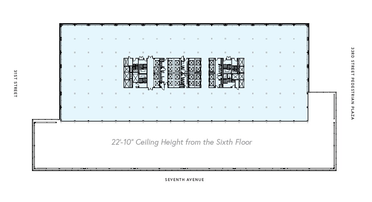 PENN 2, New York, NY for lease Floor Plan- Image 1 of 1