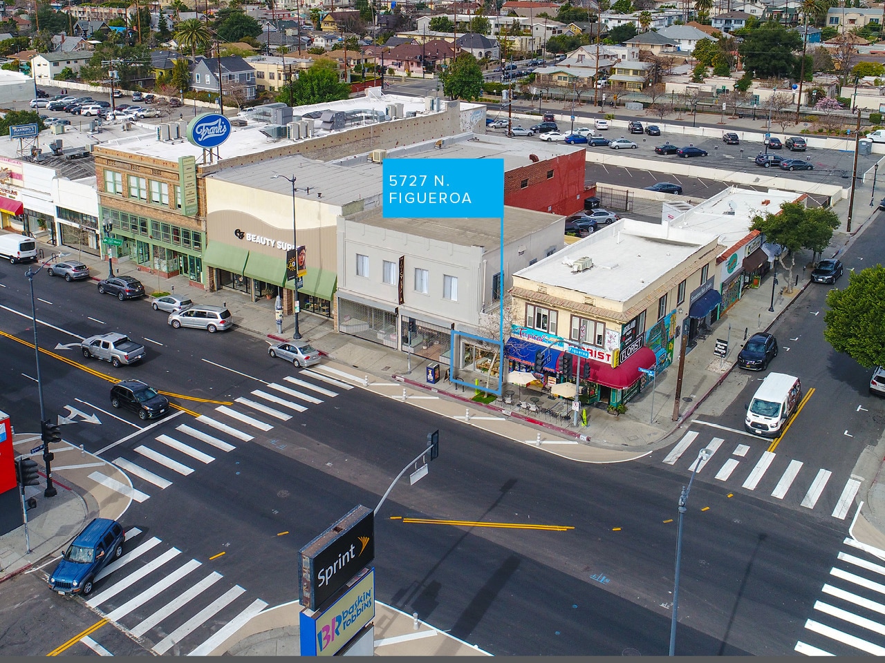 5723-5727 N Figueroa St, Los Angeles, CA à louer Photo du bâtiment- Image 1 de 7