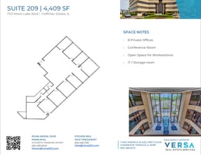 1721 Moon Lake Blvd, Hoffman Estates, IL for lease Floor Plan- Image 1 of 1
