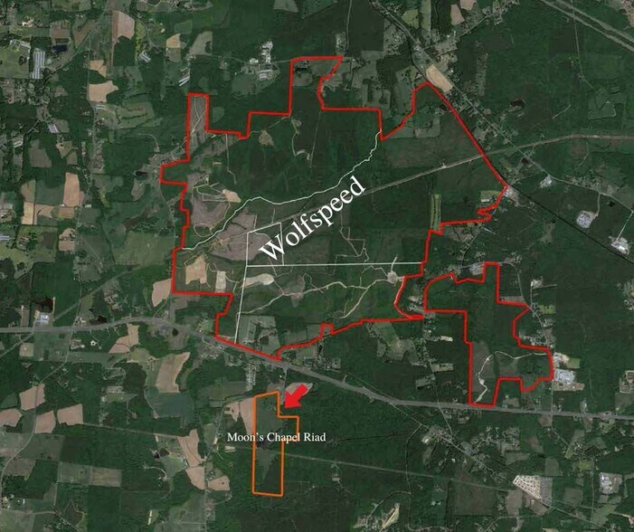 Moons Chapel & US 64 Hwy, Siler City, NC à vendre - Photo du bâtiment - Image 2 de 9