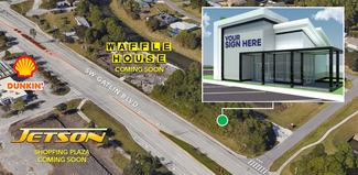 Plus de détails pour 1907 SW Gatlin Blvd, Port Saint Lucie, FL - Vente au détail à louer