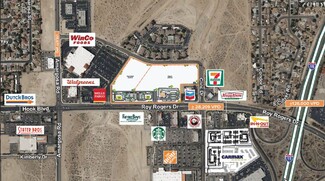 Plus de détails pour NWC Civic Driver & Roy Rogers Drive, Victorville, CA - Vente au détail à louer