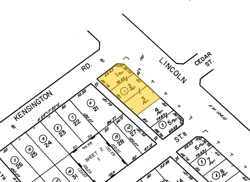 2408-2414 Lincoln Blvd, Santa Monica, CA for sale - Plat Map - Image 3 of 3