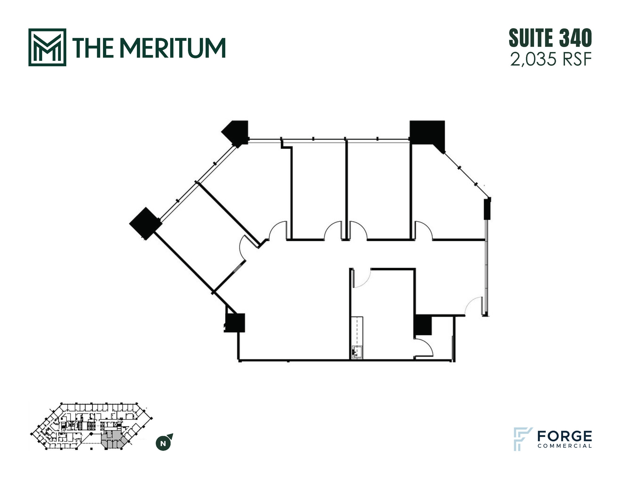 12221 Merit Dr, Dallas, TX for lease Floor Plan- Image 1 of 1