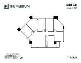 12221 Merit Dr, Dallas, TX for lease Floor Plan- Image 1 of 1