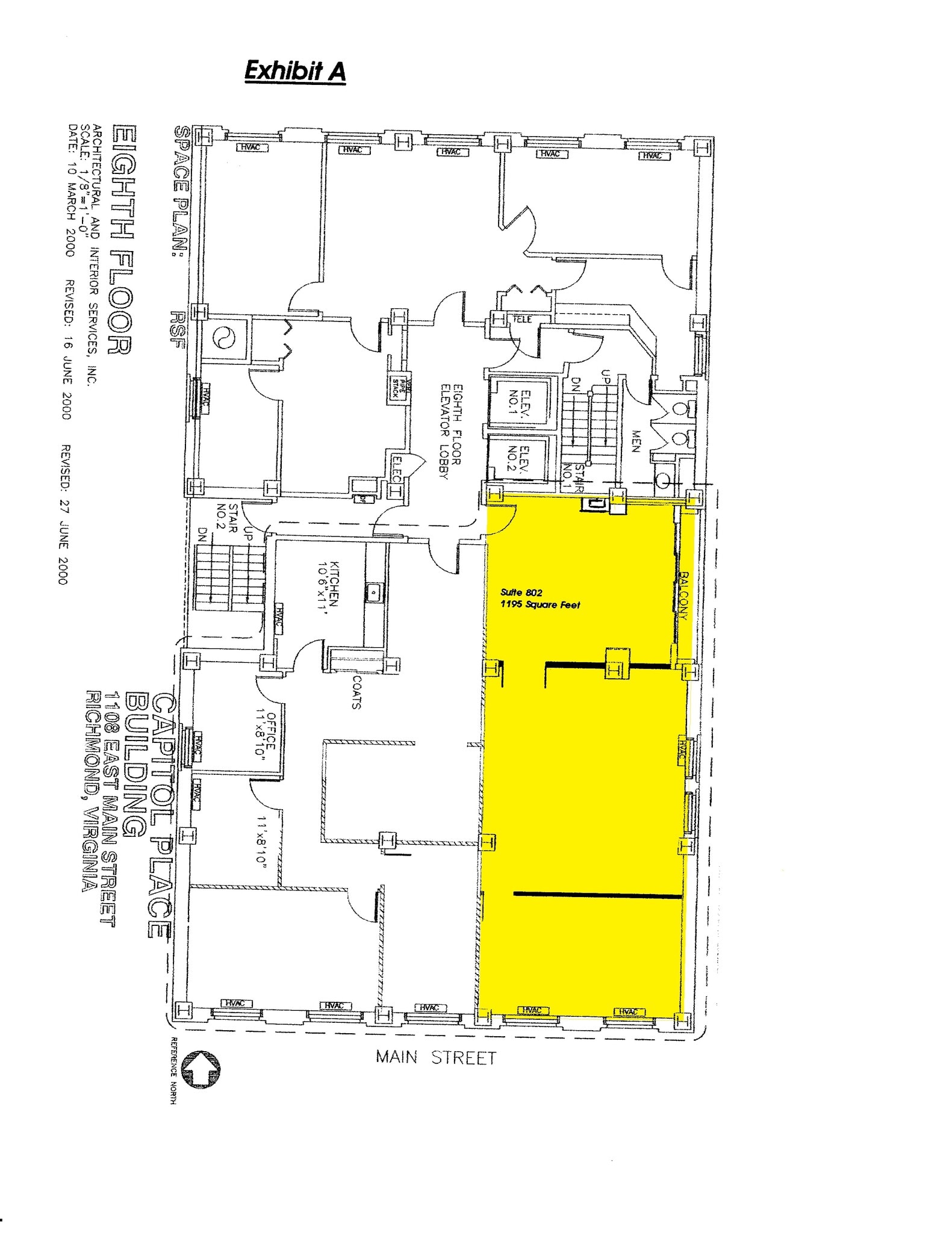 1108 E Main St, Richmond, VA for lease Floor Plan- Image 1 of 1