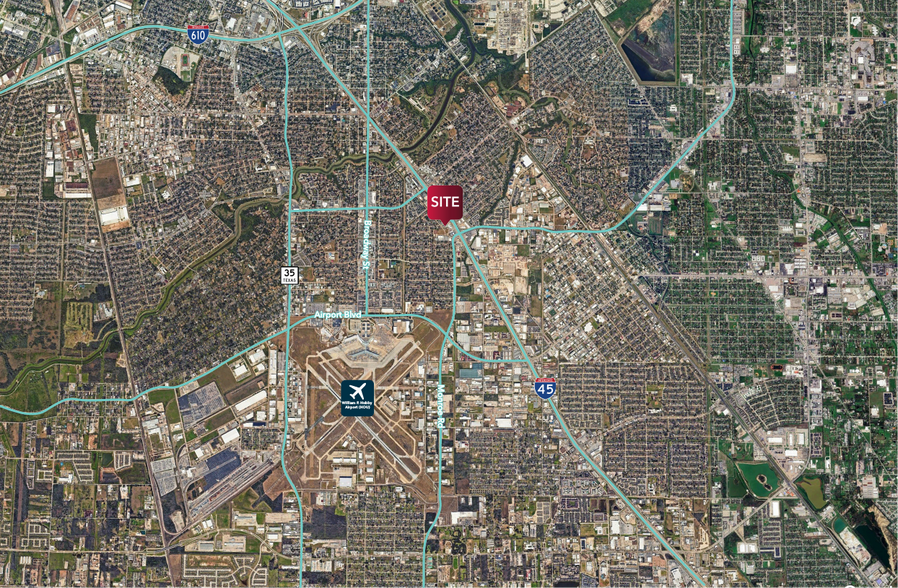 8484 Gulf Fwy, Houston, TX à vendre - Aérien - Image 2 de 3