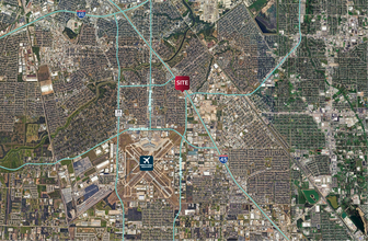 8484 Gulf Fwy, Houston, TX - Aérien Vue de la carte - Image1