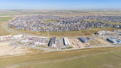 246 Nolanridge Cres NW, Calgary, AB - AERIAL  map view