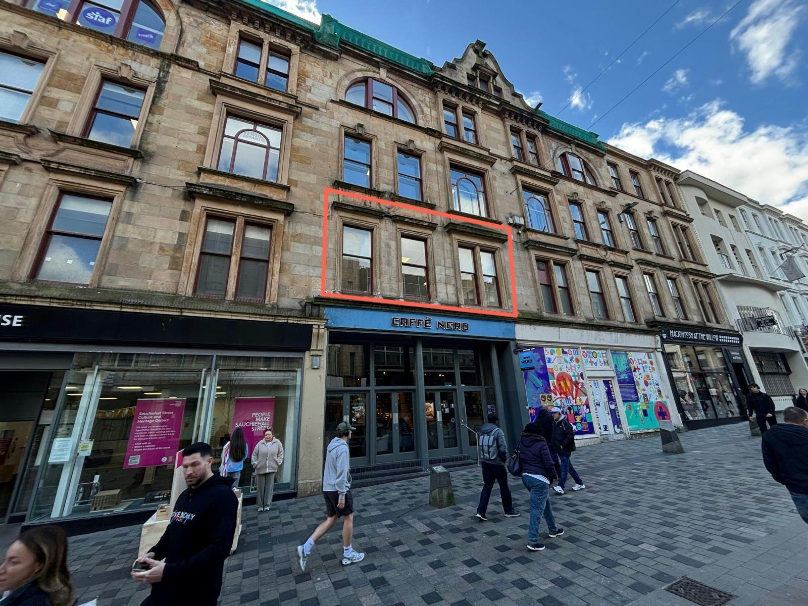199-213 Sauchiehall St, Glasgow à vendre Photo du bâtiment- Image 1 de 9