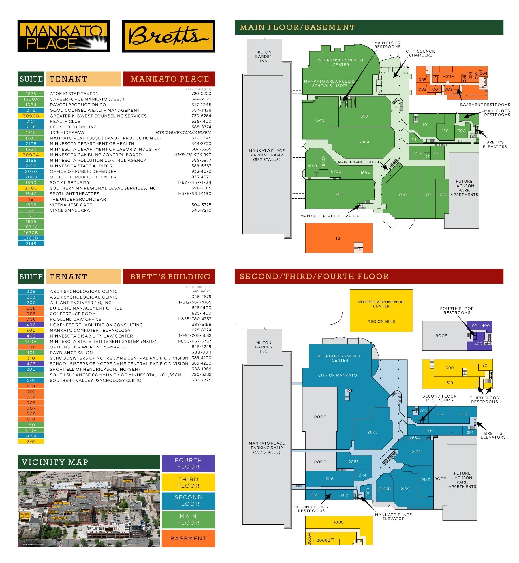 12 Civic Center Plz, Mankato, MN for lease Site Plan- Image 1 of 1