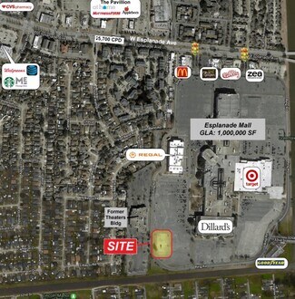 Plus de détails pour 1401 E Esplanade Ave, Kenner, LA - Terrain à vendre