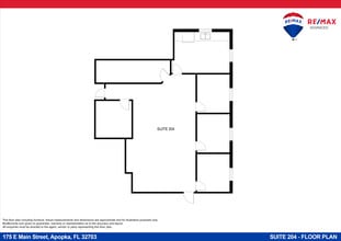 175 E Main St, Apopka, FL for lease Floor Plan- Image 1 of 1