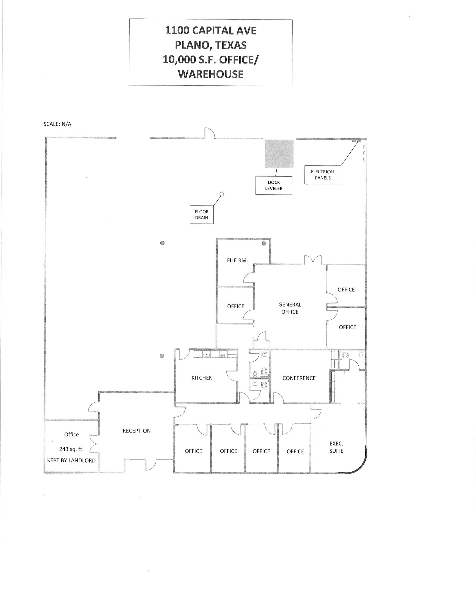 1100 Capital Ave, Plano, TX for lease Interior Photo- Image 1 of 2