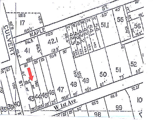 441 W 1st Ave, Parkesburg, PA à vendre - Plan cadastral - Image 2 de 4