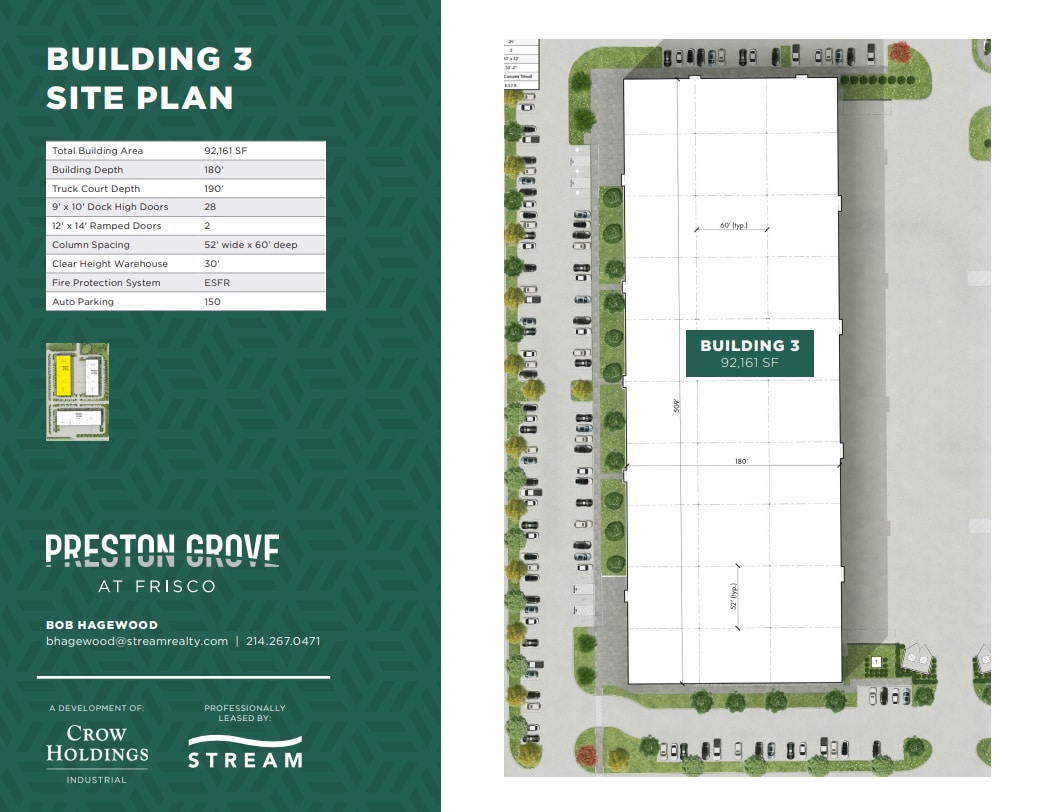 SWC Preston Rd & Corinth Ln, Frisco, TX à louer Plan de site- Image 1 de 1