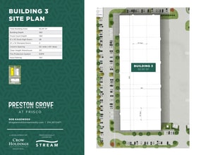 SWC Preston Rd & Corinth Ln, Frisco, TX à louer Plan de site- Image 1 de 1