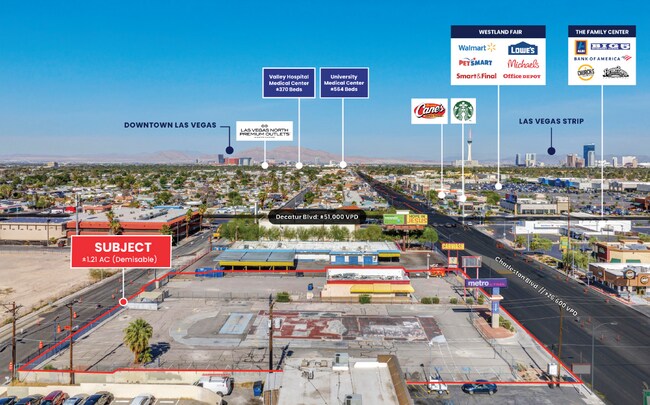 More details for 4830-4840 W Charleston Blvd., Las Vegas, NV - Land for Lease