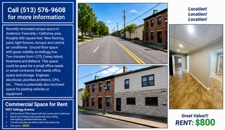 Plus de détails pour 5857 Kellogg Ave, Cincinnati, OH - Bureau à louer