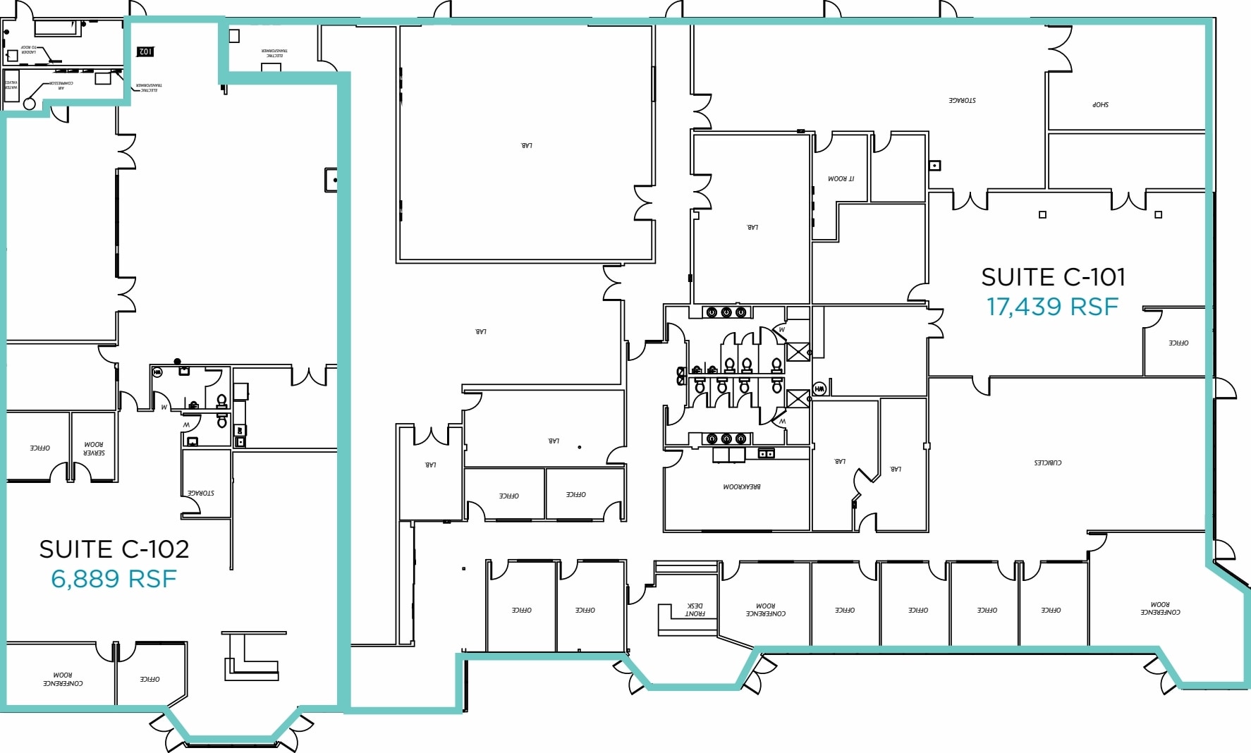 8561-8575 Willows Rd NE, Redmond, WA for lease Floor Plan- Image 1 of 1