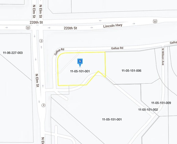 207 W Gallup Rd, Jefferson, IA à vendre - Plan cadastral - Image 2 de 2