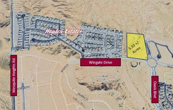 Wingate Dr & Oasis blvd, Mesquite, NV for sale Primary Photo- Image 1 of 7