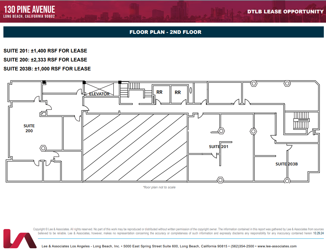 130 Pine Ave, Long Beach, CA à vendre Plan d  tage- Image 1 de 1