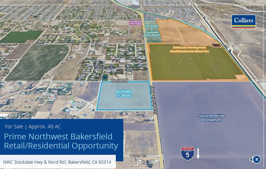 Stockdale Hwy, Bakersfield, CA for sale - Primary Photo - Image 1 of 1