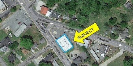 533-535 W Frederick St, Gaffney, SC à louer Plan de site- Image 2 de 2