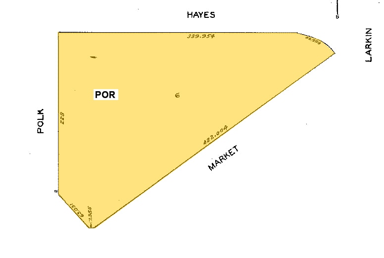 1390 Market St, San Francisco, CA for lease - Plat Map - Image 2 of 17