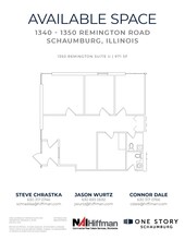 1305 Remington Rd, Schaumburg, IL à louer Plan d  tage- Image 1 de 2