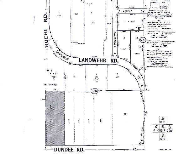 3400 Dundee Rd, Northbrook, IL à louer - Plan cadastral - Image 2 de 21