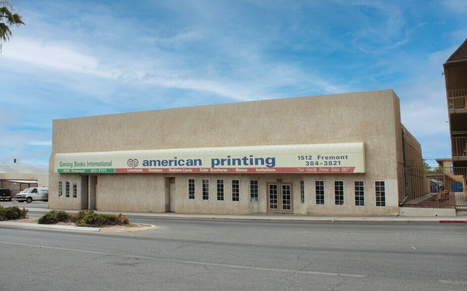 1512-1518 Fremont St, Las Vegas, NV à vendre - Photo du bâtiment - Image 1 de 7