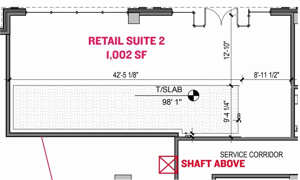 313 College Ave, College Station, TX for lease - Floor Plan - Image 3 of 4