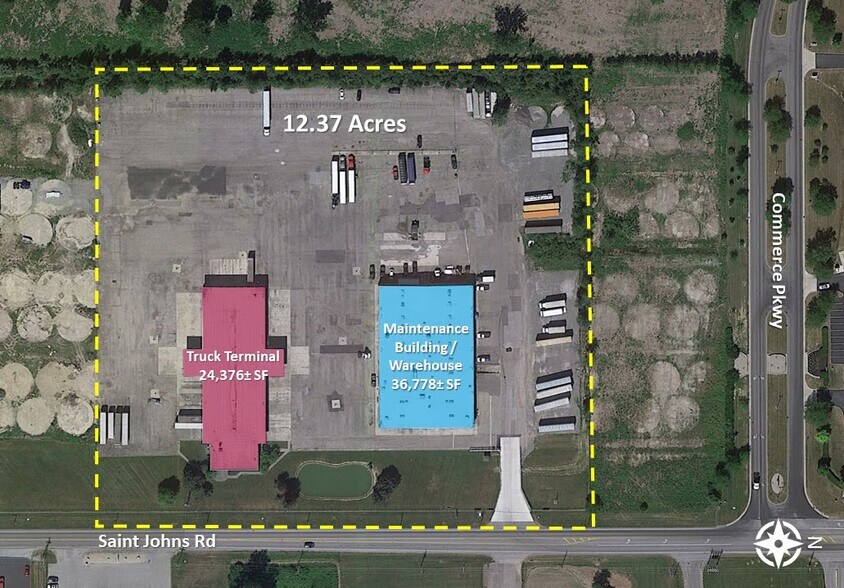 St Johns Rd/I75 - Truck Terminal portefeuille de 2 propriétés à vendre sur LoopNet.ca - Photo du bâtiment - Image 2 de 15