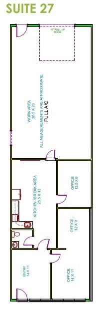 1835 E 6th St, Tempe, AZ for lease Floor Plan- Image 1 of 1