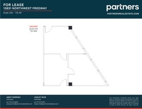 13831 Northwest Fwy, Houston, TX à louer Plan de site- Image 1 de 1