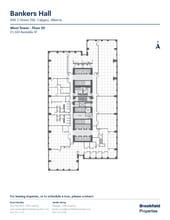 888 3rd St SW, Calgary, AB for lease Floor Plan- Image 1 of 1