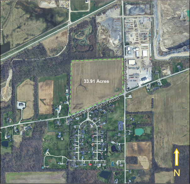 5400 Lower Huntington Rd, Fort Wayne, IN à vendre - Aérien - Image 2 de 2