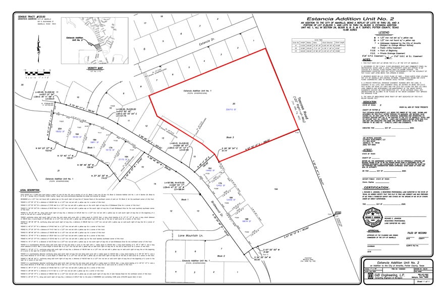 TASCOSA ROAD WEST OF AMARILLO BLVD blvd, Amarillo, TX for sale - Building Photo - Image 3 of 3