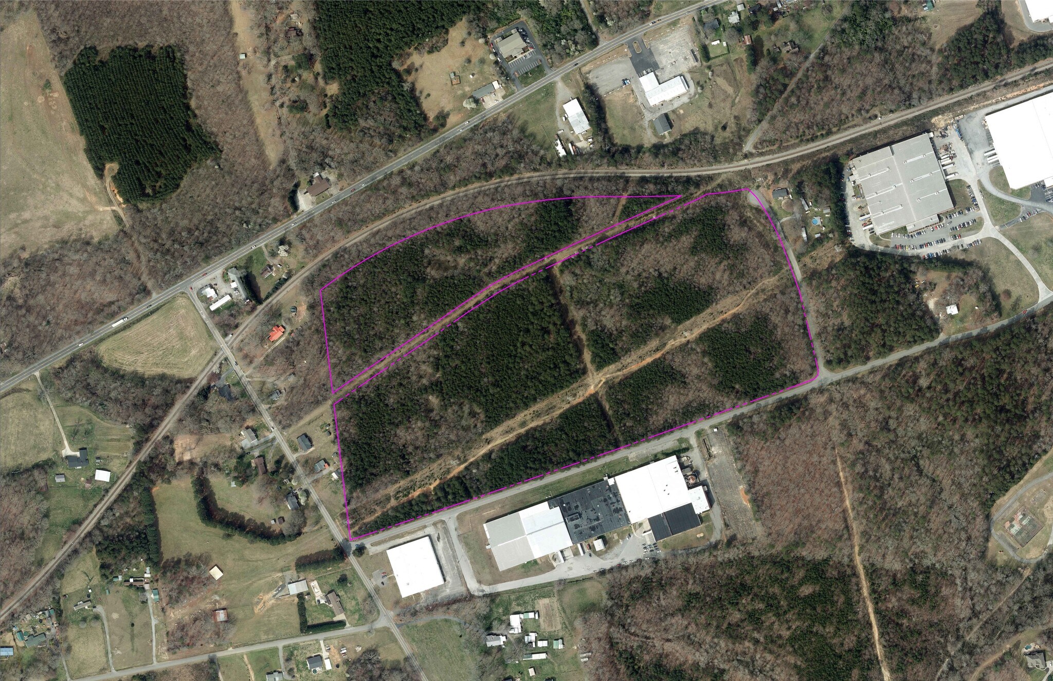 1515 West Academy st, Cherryville, NC à vendre Aérien- Image 1 de 2