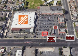 12001-12197 Beach Blvd, Stanton, CA - Aerial map view