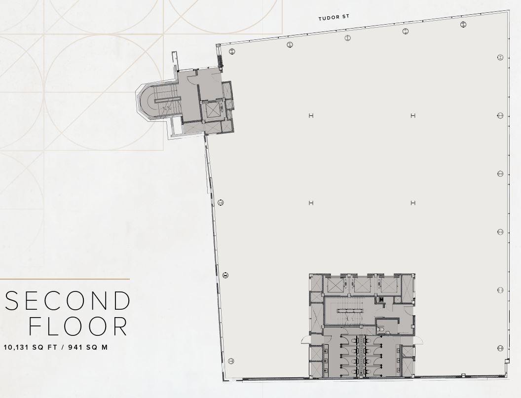 1 Tudor St, London à louer Plan d’étage- Image 1 de 10