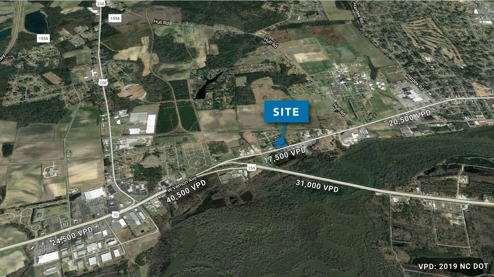 2917 W Vernon Ave, Kinston, NC à vendre - Photo principale - Image 2 de 3